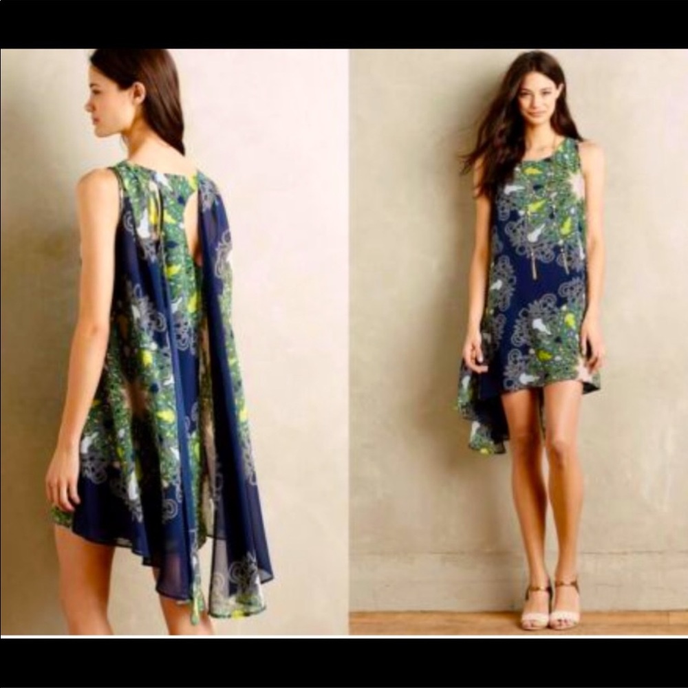Anthropologie Shift Mini Dress